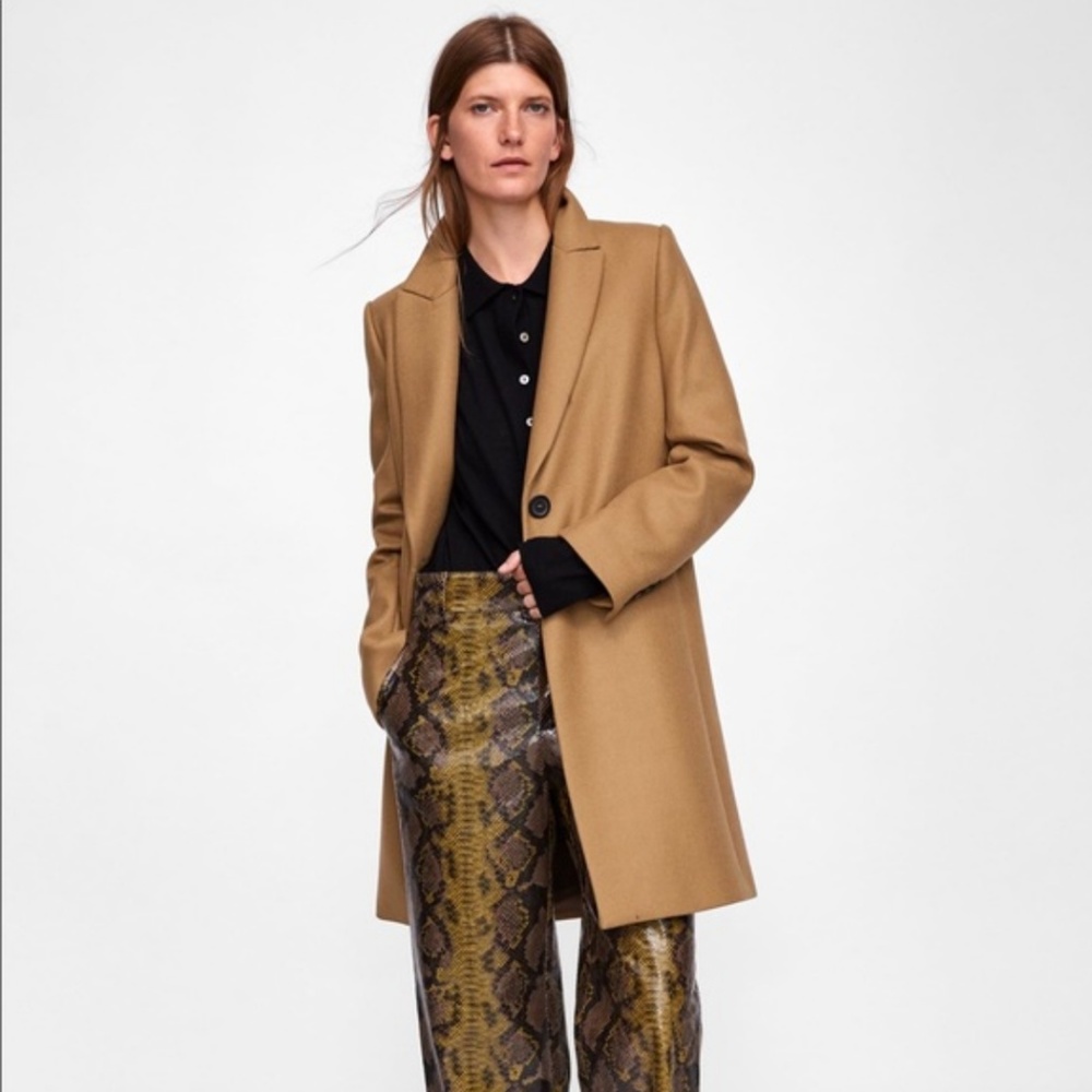 Zara Camel Coat